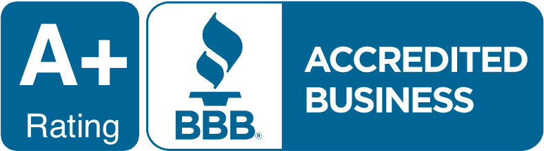 BBB Accredited Business, A+ rating
